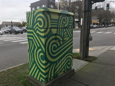 junction box art seattle|WEST SEATTLE ART: Desmond Hansen’s newest signal.